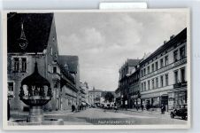 06449 O4320 Aschersleben , Sachs-Anh - Marktplatz