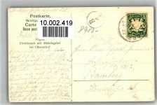 87561 W8980 Einödsbach Künstlerkarte Mädelegabel, sign