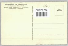 09337 O9270 Hohenstein-Ernstthal - Berghaus Berggasthaus zur Bismarckhöhe