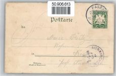 94032 W8390 Hals , Niederbay - Blick zur Burgruine