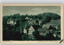 49545 W4542 Tecklenburg 1927 - Blick auf den Schloßberg