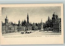 Schmedersche Krippensammlung im Bayr. Museum 1906 AK Bozener Abteilung Krippe