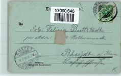 99894 O5804 Reinhardsbrunn 1898 Mondschein Schloss Reinhardsbrunn