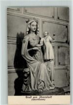 61130 W6361 Ilbenstadt , Hess - Kirche Innenaufnahme Maria mit Jesus