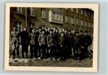 W4400 Münster , Westf Group de Bordelais Soldaten Privatfoto (Militär)