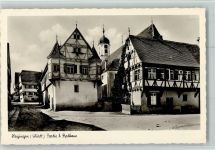 72534 W7427 Hayingen - Partie beim Rathaus