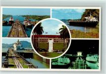 Panama City - Gatunschleuse und Mirafloresschleuse Panamakanal