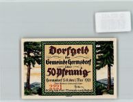 07629 O6530 Hermsdorf , Thür - Notgeld Dorfgeld