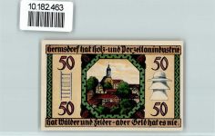 07629 O6530 Hermsdorf , Thür - Notgeld Dorfgeld