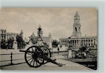 Durban - Monuments in Town Gardens and Post Office