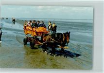 27472 W2190 Duhnen FOTO KEINE AK Wattwagen