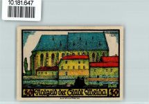 07570 O6518 Weida , Thür - Notgeld Stadtkirche