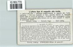 Papierherstellung - La Carta Nr. 1 Sammelbild Liebig Fabrik