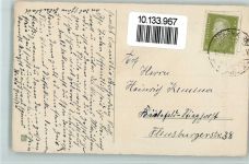 Geburtstag - Geranien AK Blume 1932