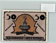 17166 O2050 Teterow - Notgeld Reutergeld Brunnen