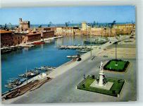 57100 Livorno - Hafen Denkmal