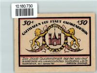 49610 W4570 Quakenbrück - Notgeld Eiserner Burgmann