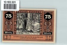 19322 O2901 Bad Wilsnack - Notgeld Bischof
