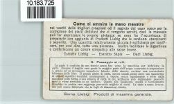 Herstellung von Papier - Passagio ai rulli - La Carta Nr. 5 , Sammelbild Liebig Fabrik