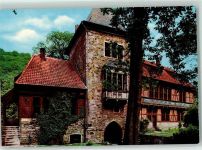 Schaumburg Schloss - Rückseite mit Abschürfungen bzw Kleberesten