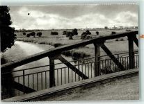 19370 O2850 Parchim Kupfertiefdruck Eldebrücke bei Slate