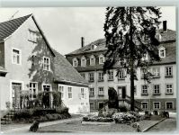 99192 O5103 Neudietendorf - Rückseite mit Abschürfungen bzw Kleberesten Zinzendorfhaus