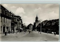 01683 O8255 Nossen - Stalinplatz Rückseite mit Abschürfungen bzw Kleberesten