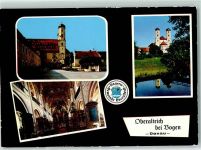 94327 W8443 Oberalteich - Rückseite mit Abschürfungen bzw Kleberesten