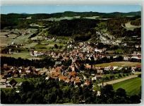 91247 W8561 Vorra , a d Pegnitz - Fliegeraufnahme Rückseite mit Abschürfungen bzw Kleberesten