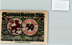 96515 O6400 Sonneberg , Thür - Notgeld 50 Pfennig