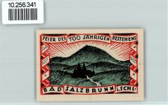 Bad Salzbrunn Szczawno-Zdroj - Notgeld Wald