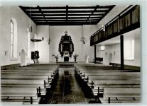 32545 W4970 Wulferdingsen - Kirche Innenaufnahme