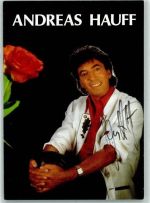 Andreas Hauff Originalautogramm Schlagersänger