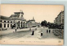 Namur Namen La Gare AK Bahnhof Belgien 1909