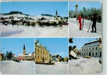 4923 Lohnsburg - Aussichtswarte am Steiglberg Jugendpension Fruhstorfer Kobernaußen Winter