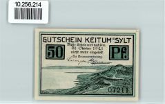 25980 W2280 Keitum - Notgeld Bauernhaus