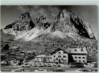 Sellajoch Passo Sella - Dolomiti Passo Sella Sellajochhaus Langkofelgruppe