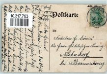 O7000 Leipzig Mode Pelzhaus Wohlrab AK Werbung Mode 1911 Gebrauchsspuren