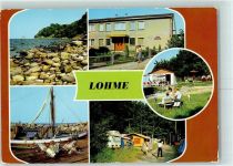 18551 O2331 Lohme , Rügen - Fischerhafen Betriebserholungsheim VEB Schirmfabrik Karl-Marx Stadt Campimgplatz