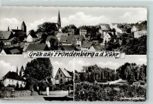 58730 W5758 Fröndenberg , Ruhr - Stiftskirche Hindenburghain