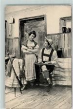 Foto Ch. Scolik - Bauern Zither Gerwehr Fotograf 1902 Gebrauchsspuren