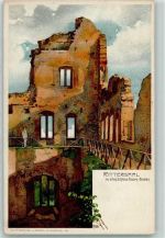 W7570 Baden-Baden Verlag Velten Nr. 491 Rittersaal altes Schloss AK Mutter, K.