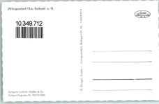 78667 W7211 Villingendorf - Rückseite mit Abschürfungen bzw Kleberesten Fliegeraufnahme