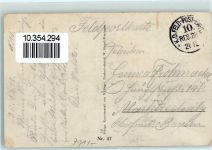 24150 Varennes 1914 - Feldpost WK I Kirchplatz zerstörte Gebäude