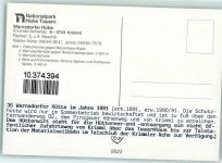 Warnsdorfer Hütte - Beschreibung aufgeklebt