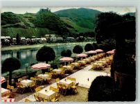 54470 W5553 Kues - Hotel Drei Könige Mosel - Terrasse