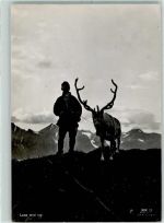Hammerfest 1953 - Tracht Elch Ort lt. Stempel