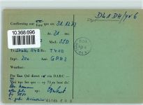 German Amateur Radio Station Qsl-Karte
