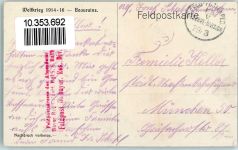 62217 Beaurains - Feldpost WK I