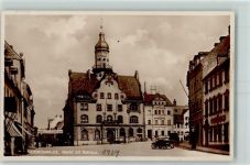 09326 O9292 Geringswalde - Markt mit Rathaus
